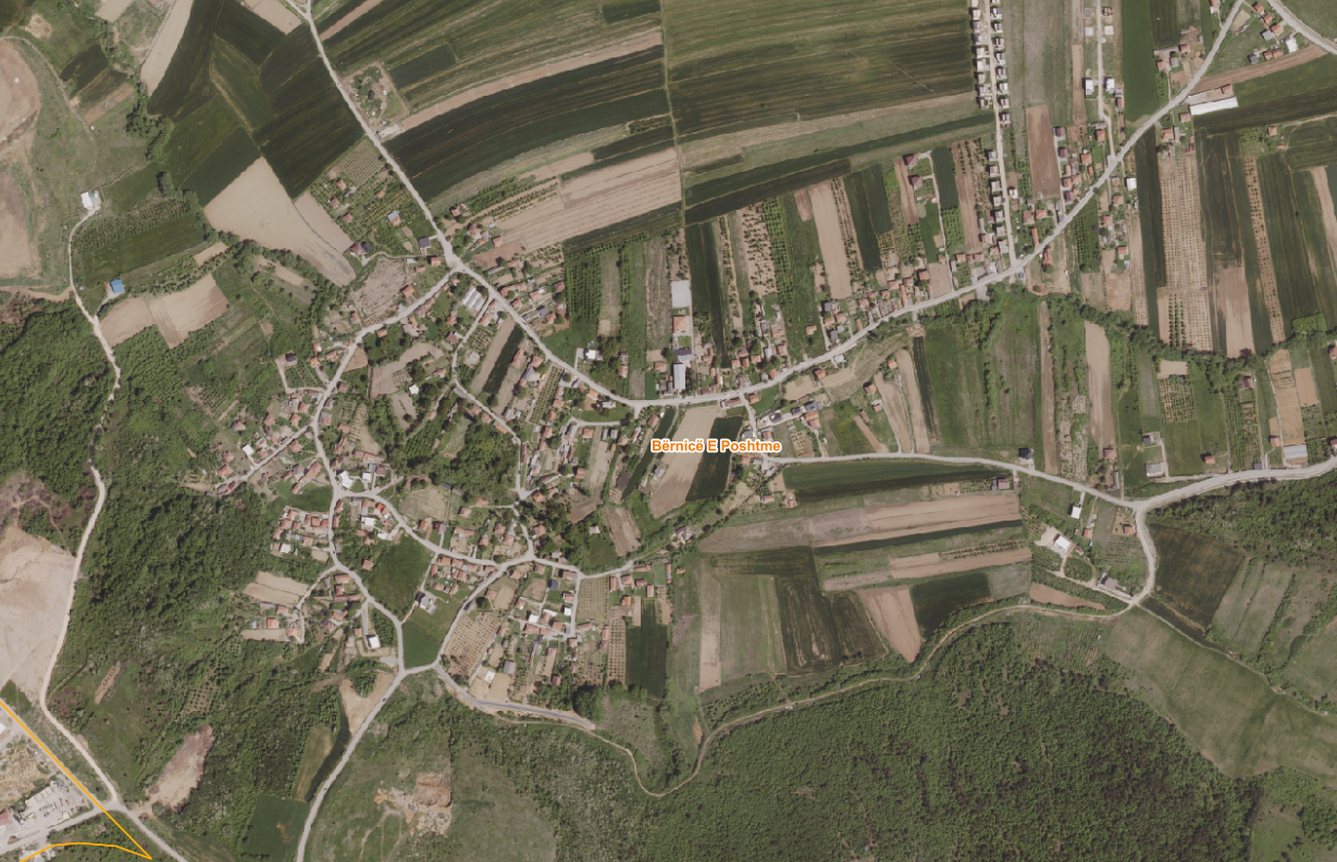 Terrain à vendre à bërnicë e poshtme
