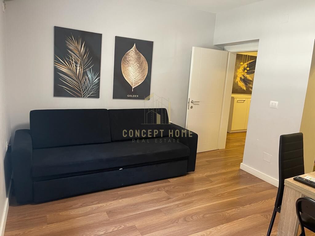 Apartament 1+1 për qira në bllok, Tiranë