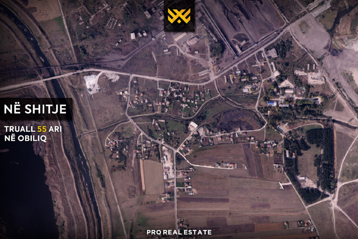 55 ari land for #sale in Obiliq.