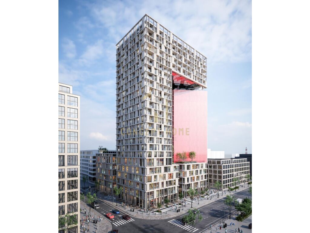 United towers de Tirana. Appartement premium 1+1 à vendre.