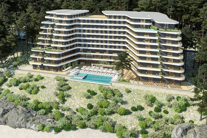 Appartamento 63,10m² + 15,60m² in #vendita a shëngjin