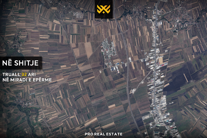 Terreno di 32 ari in vendita a miradi e epërme