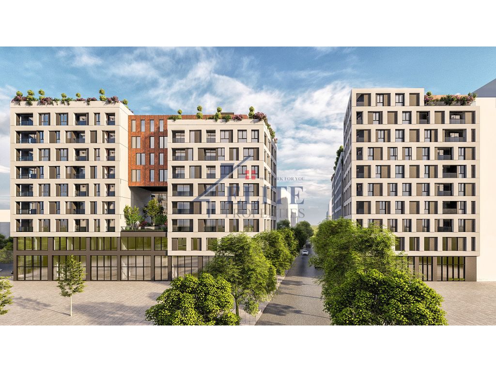 Apartament 1+1 në shitje në “Kompleksin Novus” bulevardi i ri