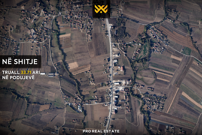33.71 ari land for #sale in Podujevë.