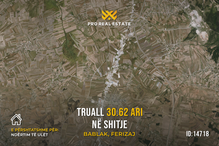 30,62 ari grundstück zum #verkauf in bablak