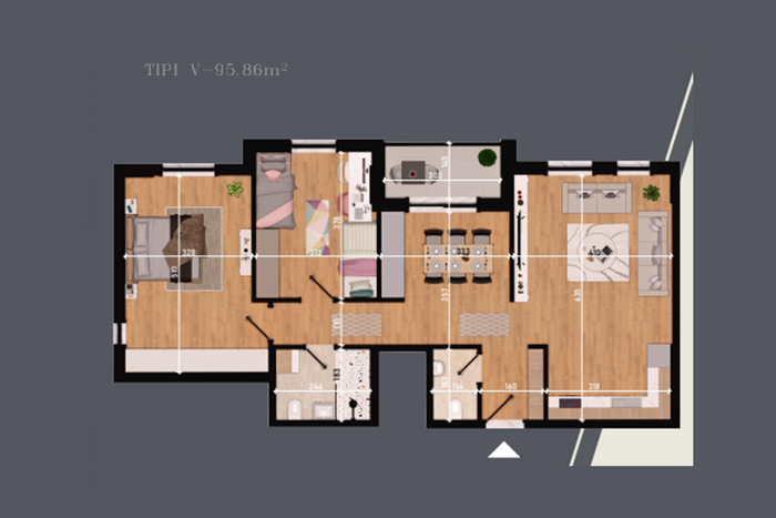 Appartement de 95,86m² à #vente à Mati 1. (6)