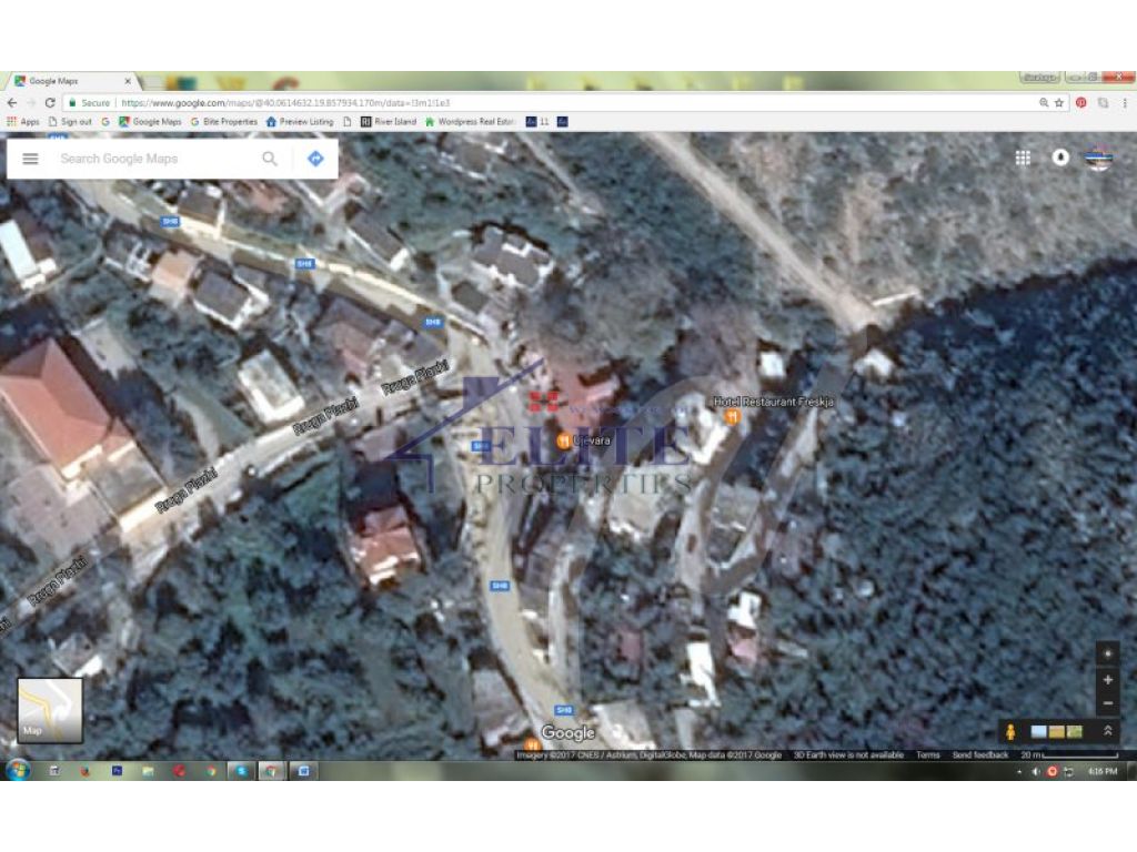 Terreno à venda 300 metros quadrados borsh sarande