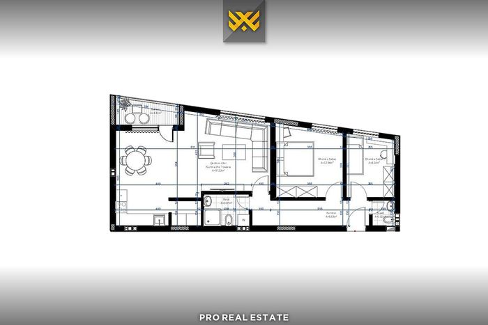 Appartement de 88,8m² à vendre à Bregu i Diellit (2)