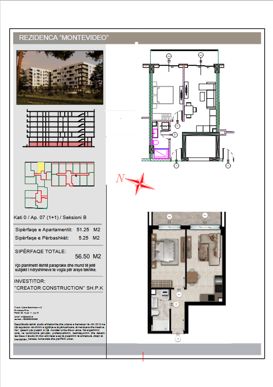 Piso en venta 1+1 montevideo residence en mali robit!