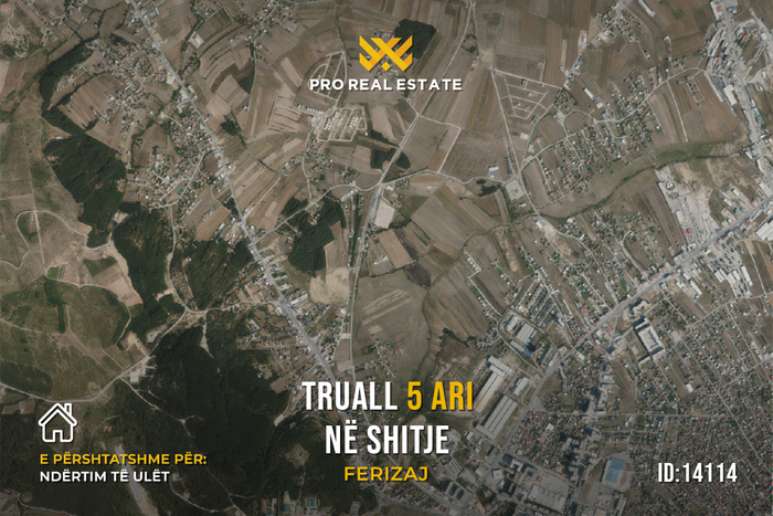 Terreno di 5 ari in vendita a Ferizaj