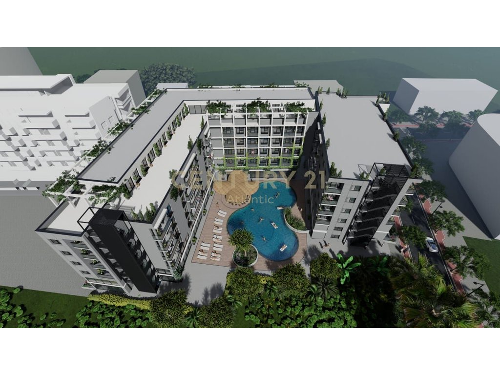 Shitet apartament 1+1 ne ndertim te ri, Mali i Robit-golem! ''Azure Coast'', residence ! Mundesi pagese me keste! (2)