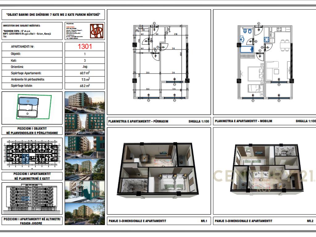 Apartment 1+1 for sale in vale verde residence, golem! (7)