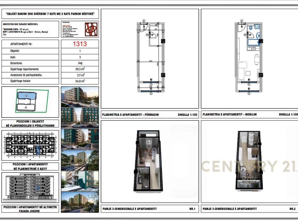 Studio for sale in vale verde residence, golem!