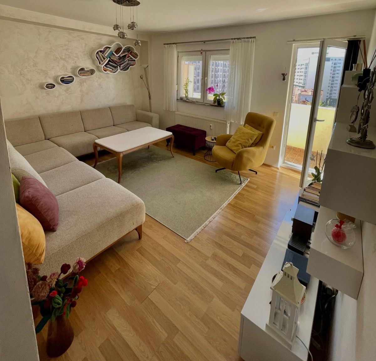 Appartement à louer 2+1 à matin 1