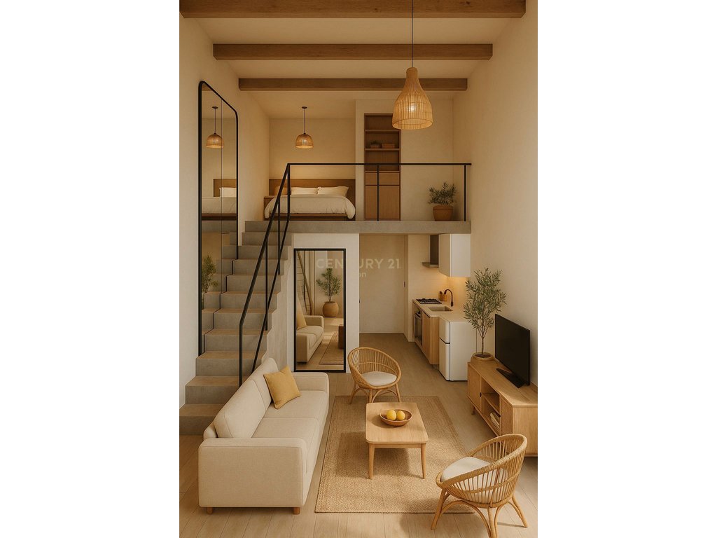 Vendita appartamento loft piano terra con veranda in "Vizion Rezidence" a golem!!!