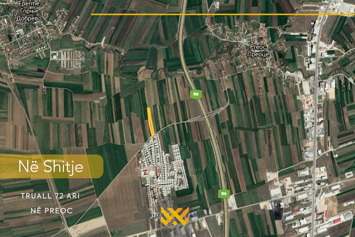 Terreno de 72 ari à venda em preoc