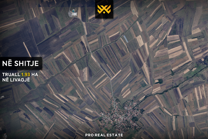Truall 1.93 ha for #sale in livagjë.