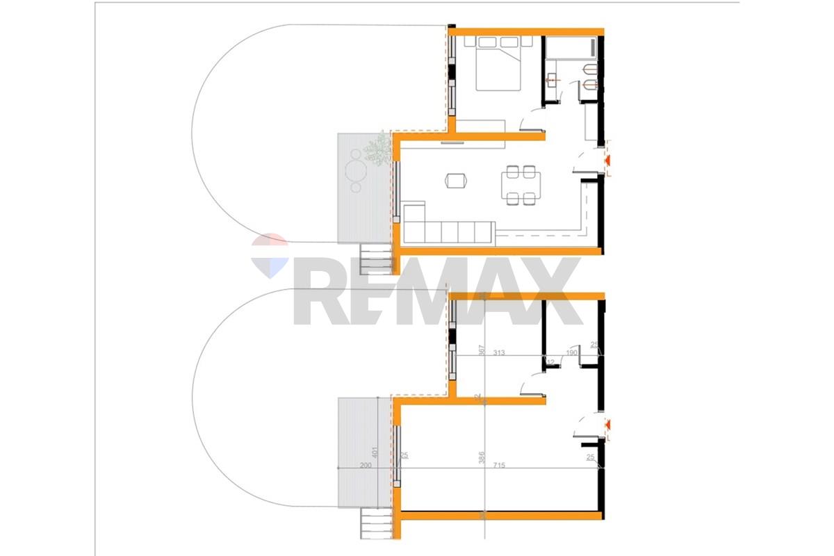 Apartamento en venta 1+1 en gjiri i lalzit, a solo 250 metros de la playa, en un complejo moderno y muy preferido para vivir e invertir. (3)