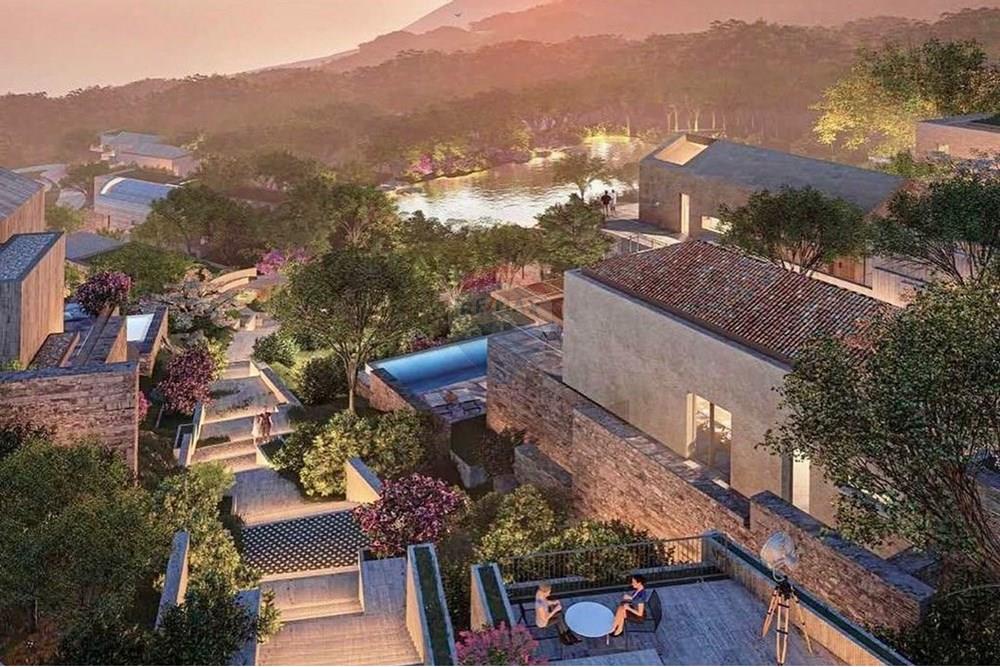 Appartement 2+1 à vendre dans green coast village, palasë, rivière albanienne (2)