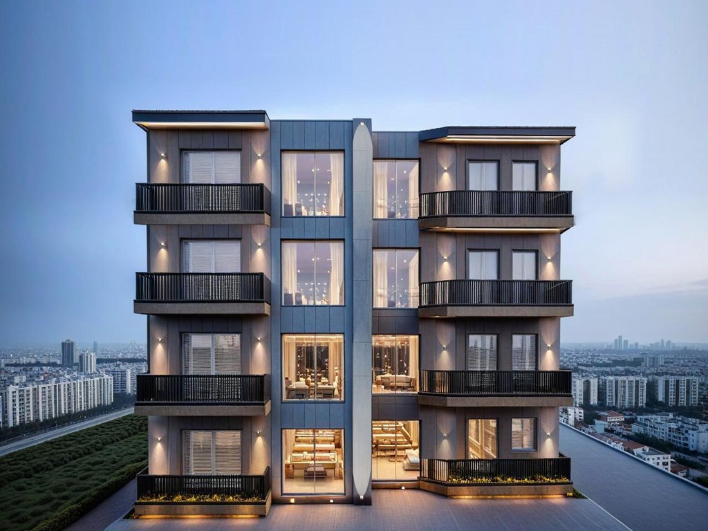 1+1 apartment for sale near mangalem complex
