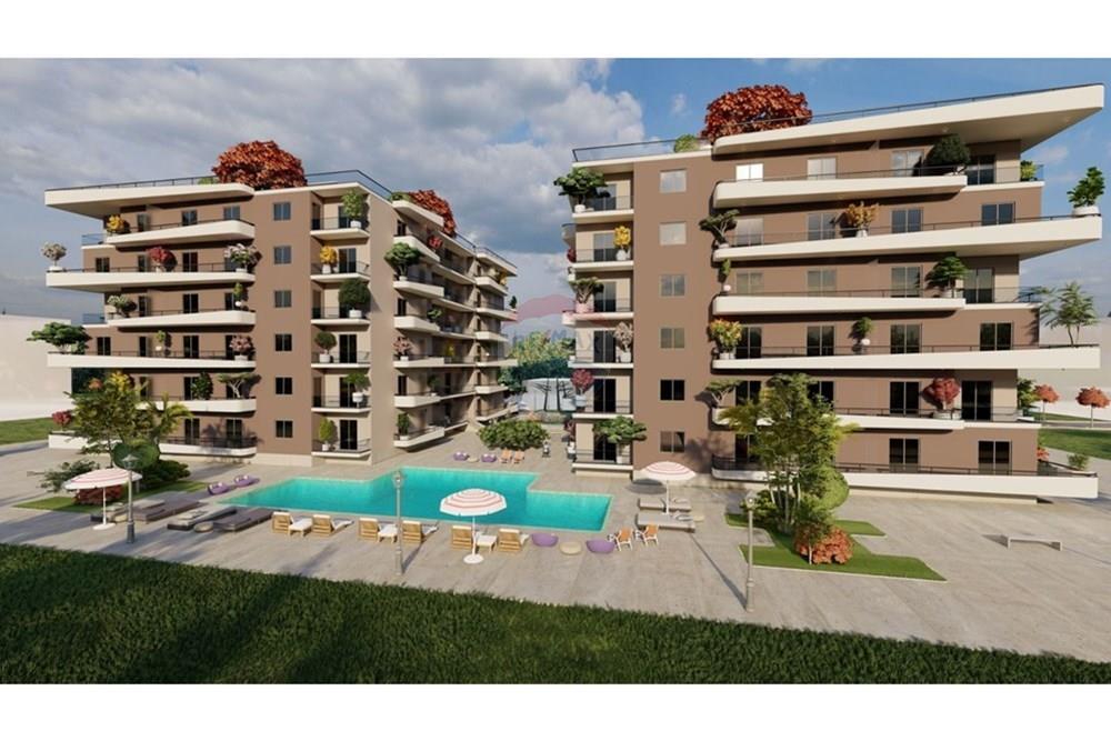 Appartement 1+1 à vendre dans le tout nouveau projet sapphire residence à golem, à seulement 250 m de la mer !