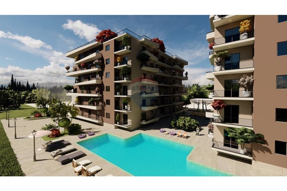 Appartement 1+1 à vendre dans le tout nouveau projet sapphire residence à golem, à seulement 250 m de la mer ! (2)