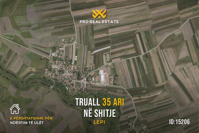 Terrain de 35 ari pour #vente à lepi