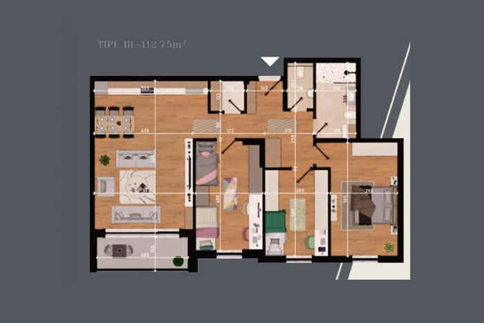 Apartamento de 112,75m² para #venda em Mati 1 (6)