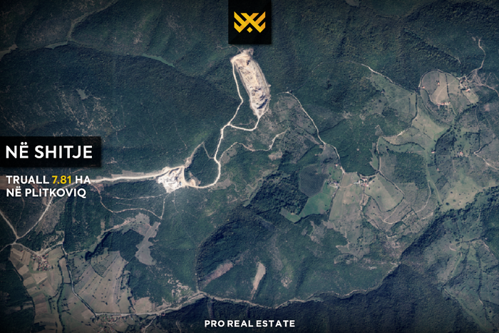 Terreno de 7,81 ha à venda em plitkoviq