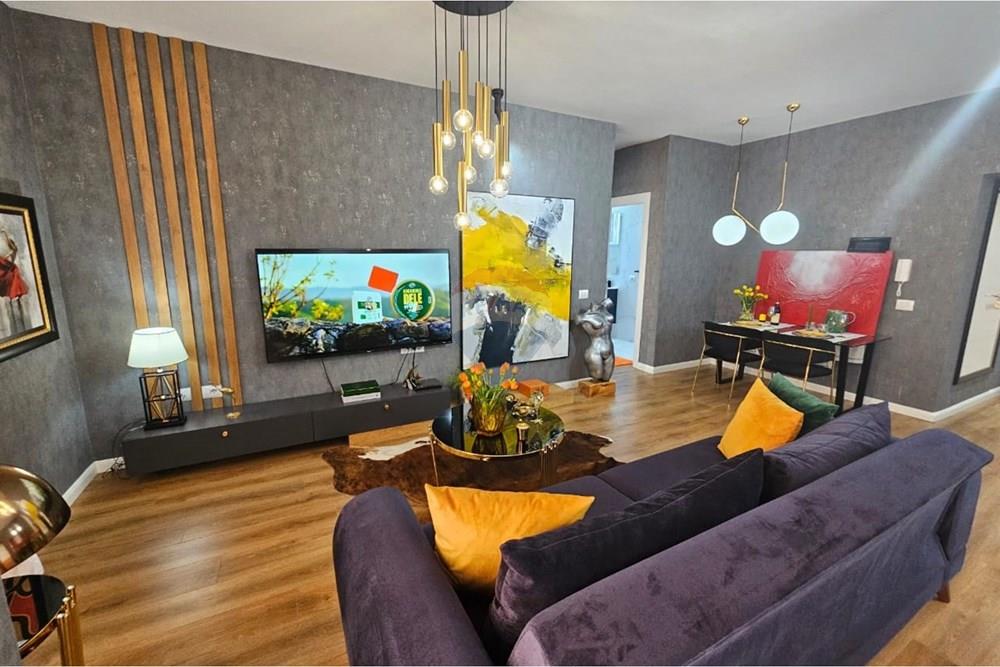Luxury apartment 1+1+2 balconies for rent near mozaiku of Tirana, naim frasheri street (4)