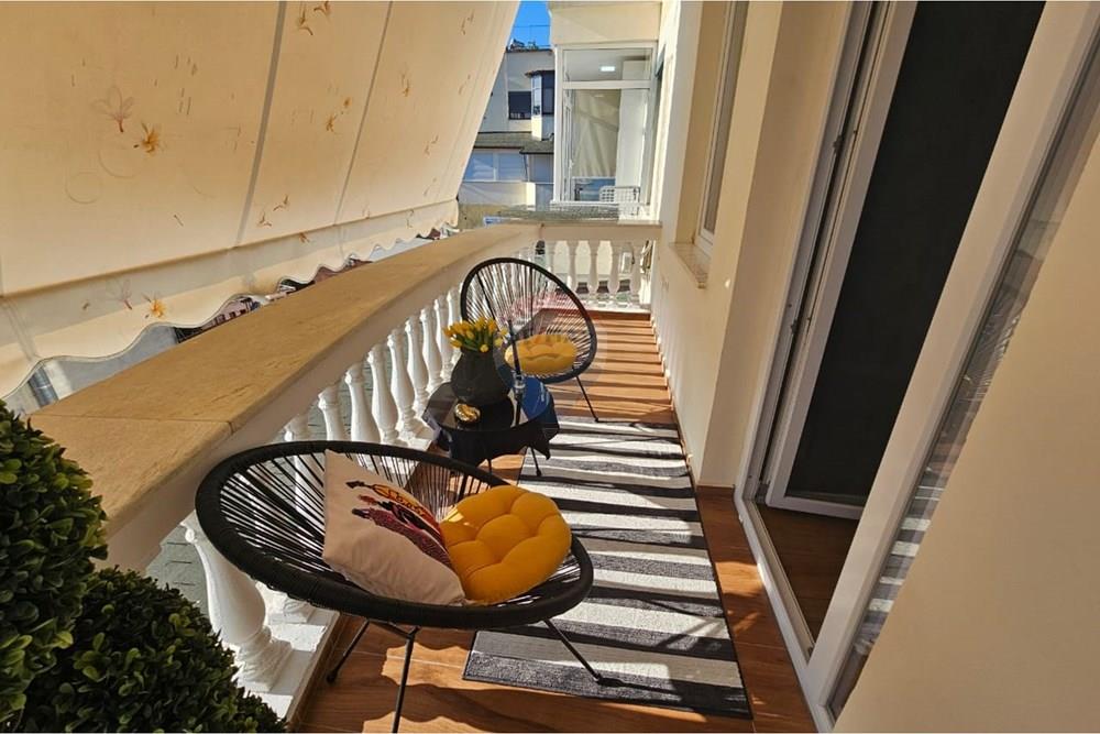 Luxury apartment 1+1+2 balconies for rent near mozaiku of Tirana, naim frasheri street (7)