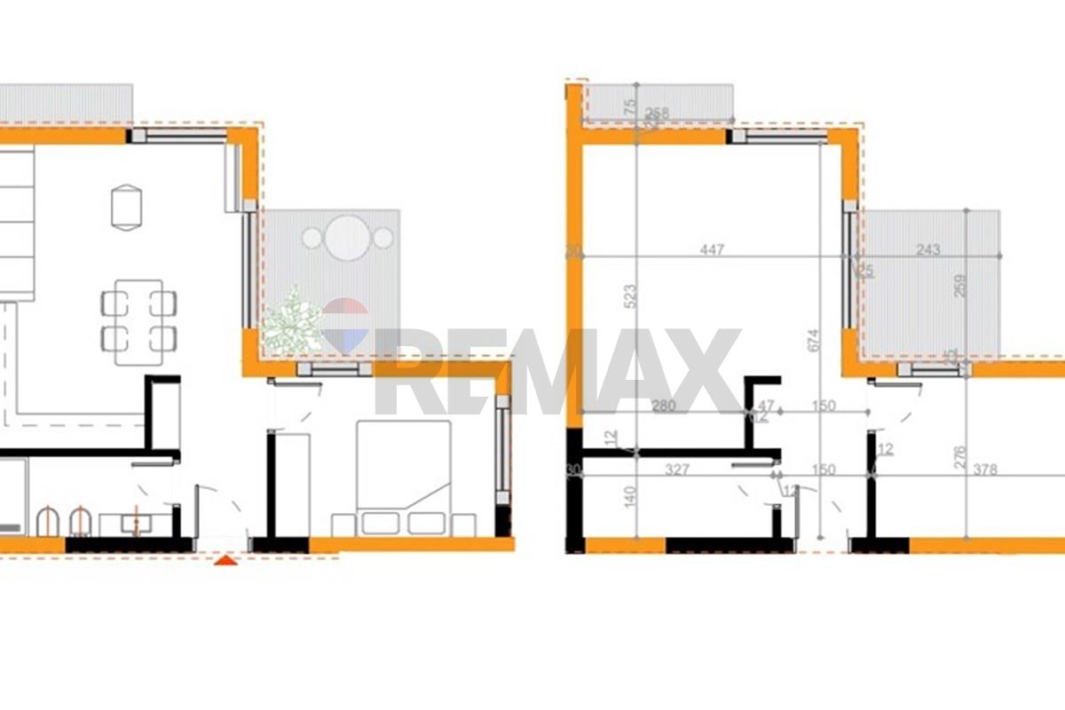 Apartamento en venta 1+1 en el 3er piso en gjiri i lalzit |65m² (3)