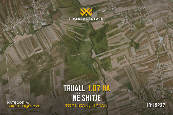 Terrain 1,07 ha à vendre à topliçan