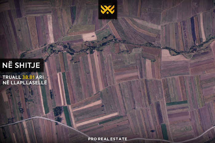 Terreno 38,81 ari para #venda em llapllasellë.
