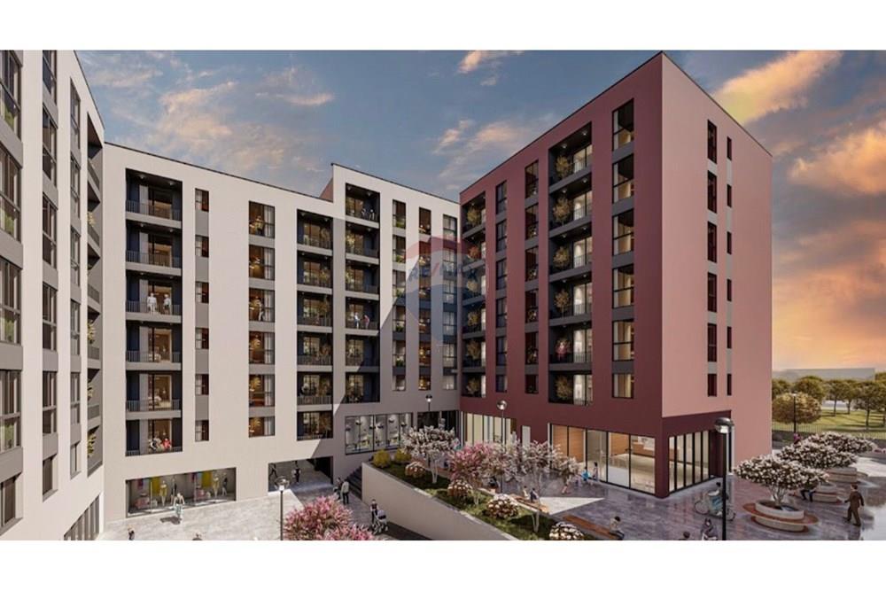 Apartamento en venta 2+1+2 en el quinto piso del edificio, con una superficie total de 108 m² (93,10 m² útiles).