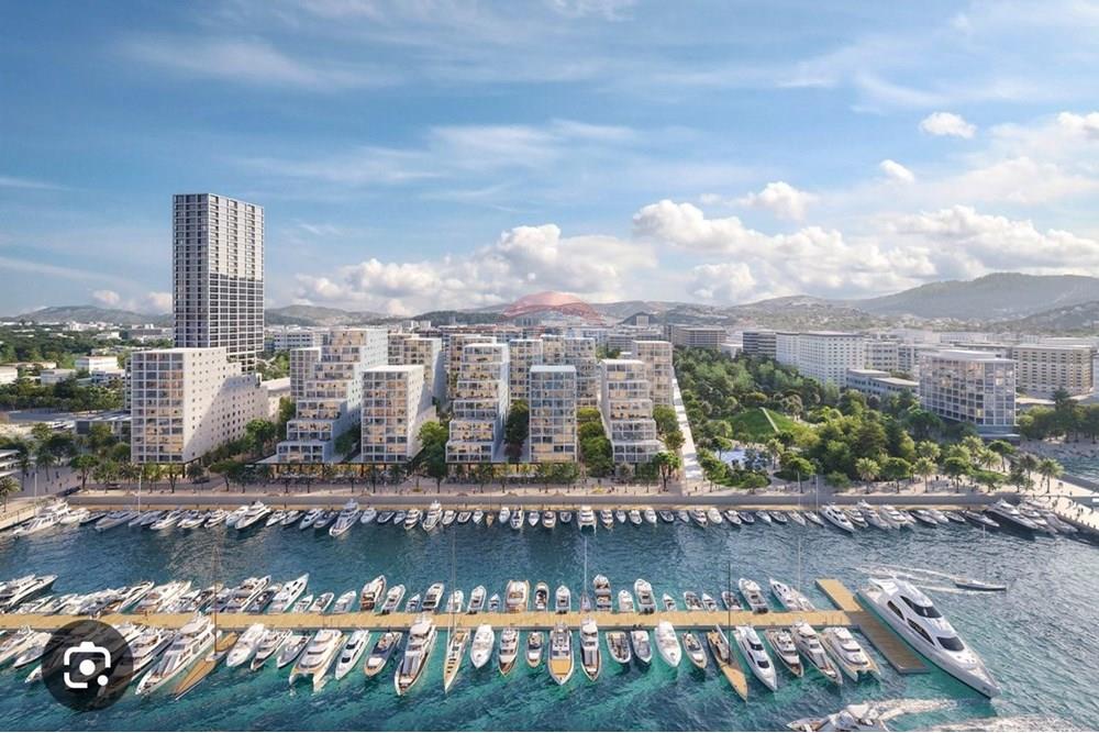 Neues ambitioniertes projekt an der albanischen riviera, Vlora marina hotel & residences, bietet 2+1 apartments zum verkauf!