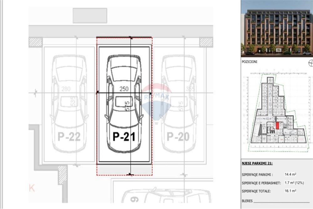 Plaza de parking en venta en la calle jordan misja en globe residence 3x
