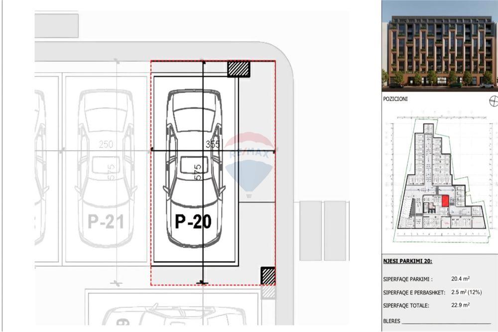 Plaza de parking en venta en la calle jordan misja en globe residence 3x