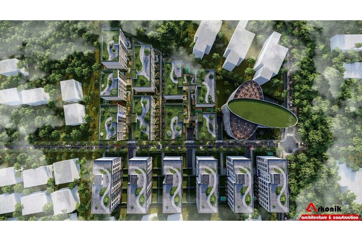 Appartement à vendre 2+1 à golem kompleksi liburna
