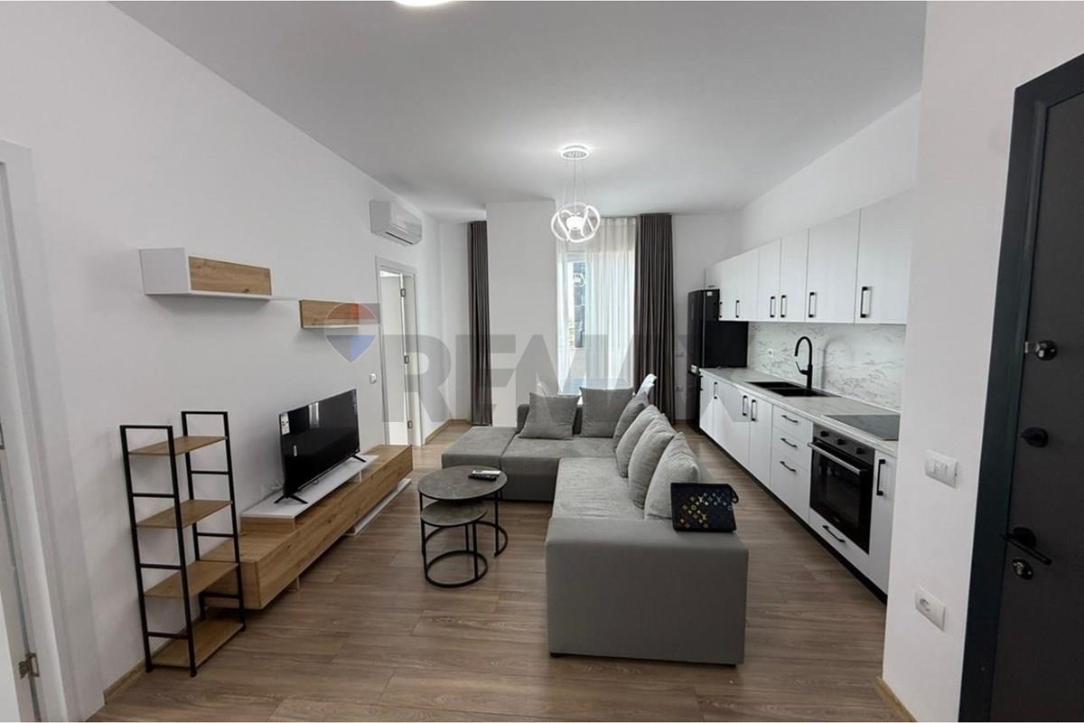 Appartement à vendre 1+1 à kamëz avec balcon, meublé.