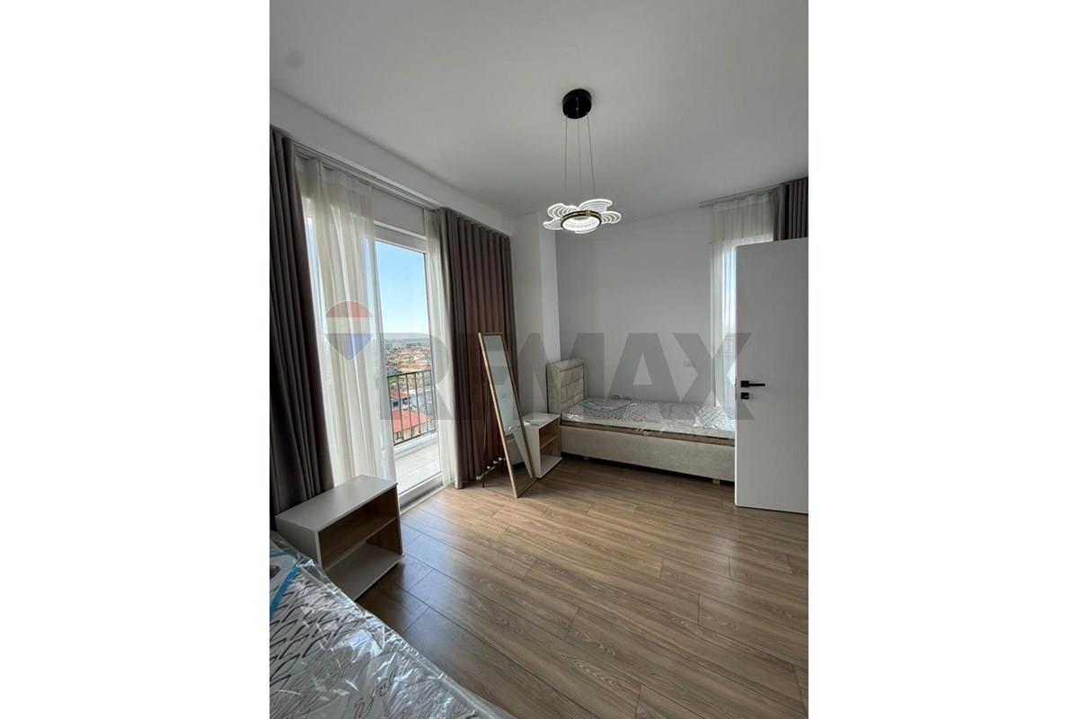 Appartement à vendre 1+1 à kamëz avec balcon, meublé. (6)